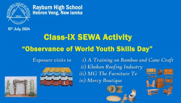 CLASS IX: CONDUCT OF WORK EXPERIENCE/SEWA